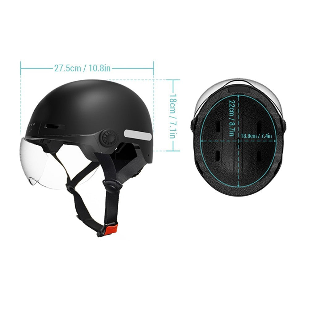 Anytek RAW2/RAW3 series smart bicycle helmet with integrated ventilation and adjustable straps, designed for safe cycling.