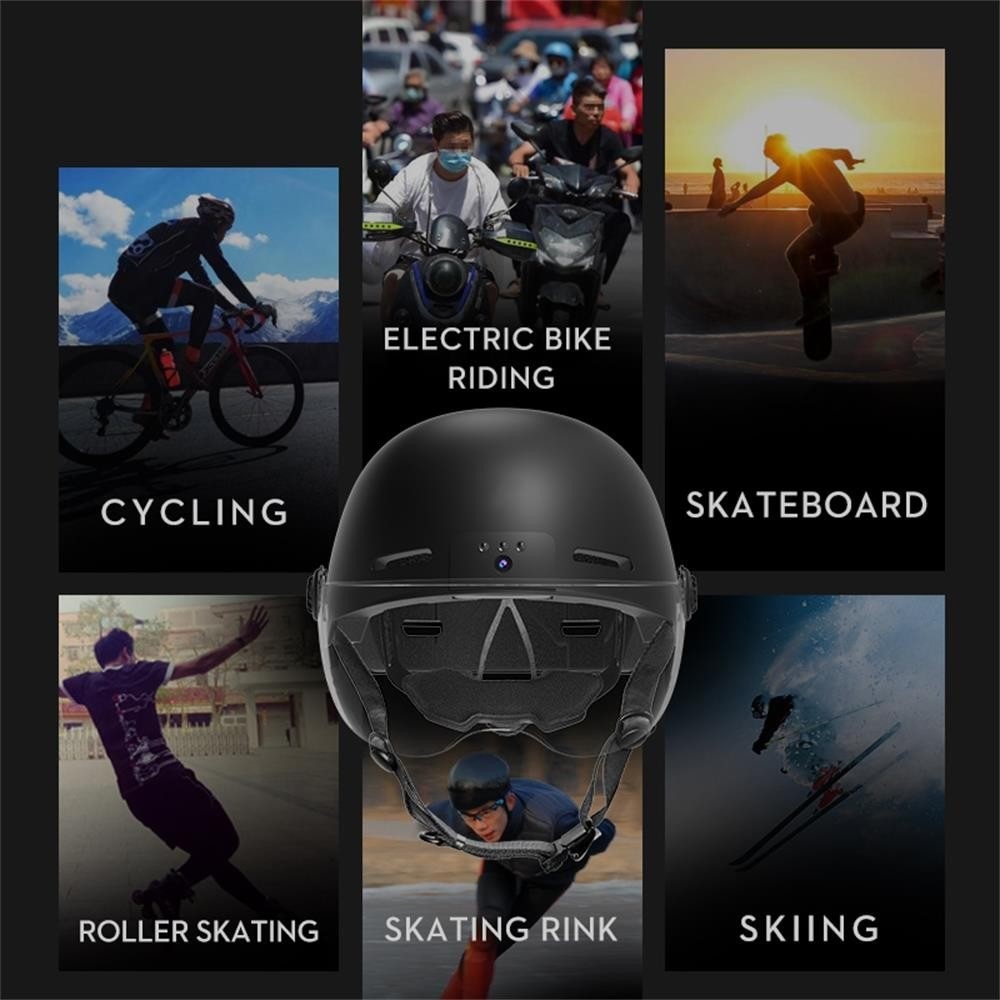 Anytek RAW2/RAW3 Series smart bicycle helmet by GETDECO with integrated ventilation and adjustable straps.