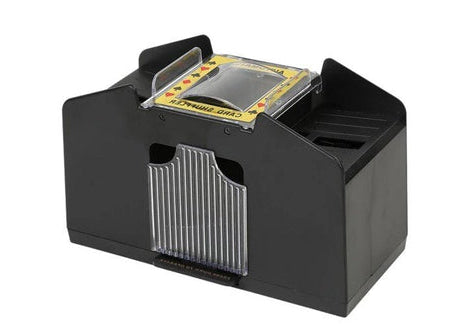 Belro automatic card shuffler for 2-6 decks, battery-free, with precise hands-free shuffling for smooth gameplay.