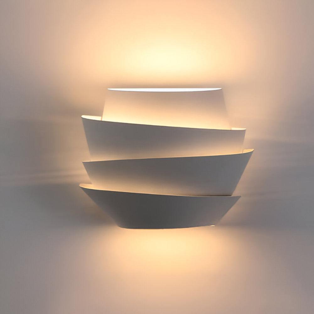 Belro modern Scandinavian wall lamp with double spotlight, outdoor home and garden lighting fixture mounted on exterior wall