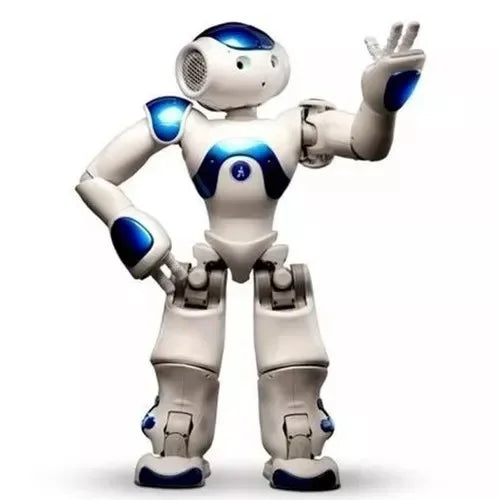 Belro Smart Robot toy with a sleek design, featuring movable arms and LED eyes, perfect for engaging children in play and learning.