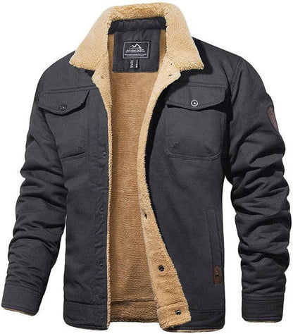 Belro foldover collar aviator jacket featuring a bomber style with a sleek design and quilted details.
