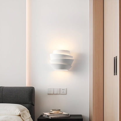 Modern Scandinavian wall lamp with double spotlight by Belro, outdoor home and garden lighting fixture, sleek and stylish design.