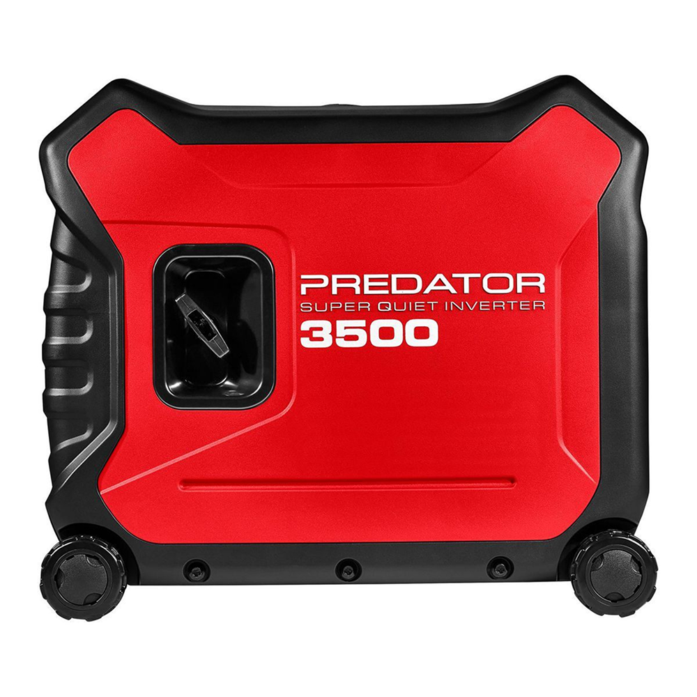 Casavibeo Predator 3500-watt super quiet inverter generator with CO Secure technology, shown with its compact design and control panel.