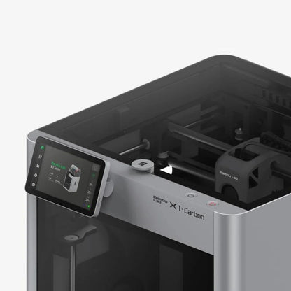 Colorful Bambuu Labs X1C multi-color system device with multiple buttons and LED lights, designed by Casavibeo.