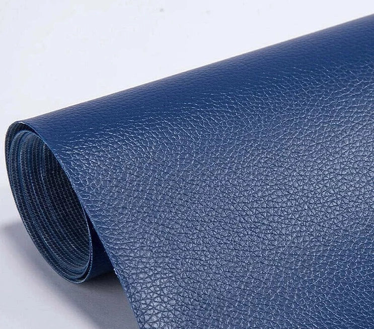 Belro self-adhesive leather refinisher for sofa repair, cuttable and suitable for men’s clothing and furniture restoration.