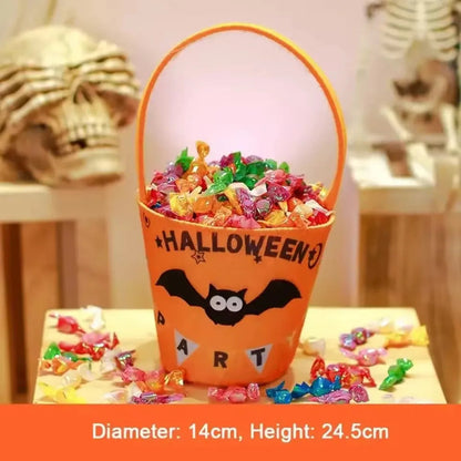 Belro Halloween treat bags featuring a bat design, perfect for storing candy and treats during Halloween celebrations.