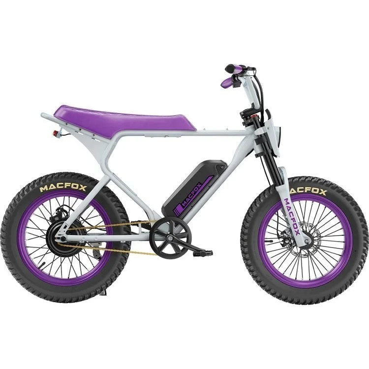 Casavibeo Macfox Electric Bike X1S with sleek frame, battery, and handlebars, designed for eco-friendly urban commuting.