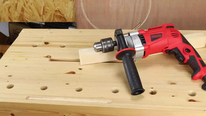 Casavibeo rechargeable electric impact hand drill showing a high-power cordless drill with a drill bit attached.