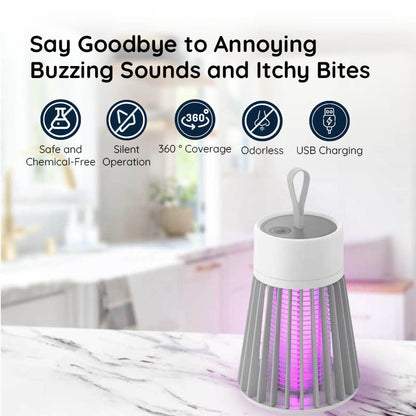 Belro portable USB rechargeable pest repellent lamp for outdoor use, designed to repel insects and protect your home and garden.