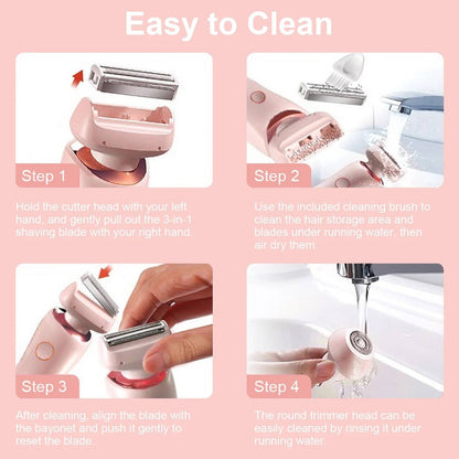 Belro electric women’s shaver with ergonomic handle and foil head for smooth hair removal in the health and beauty category