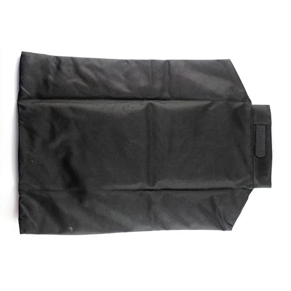 Black Belro anti-scratching travel cat carrier pouch designed for automotive use, featuring durable material and secure closure.