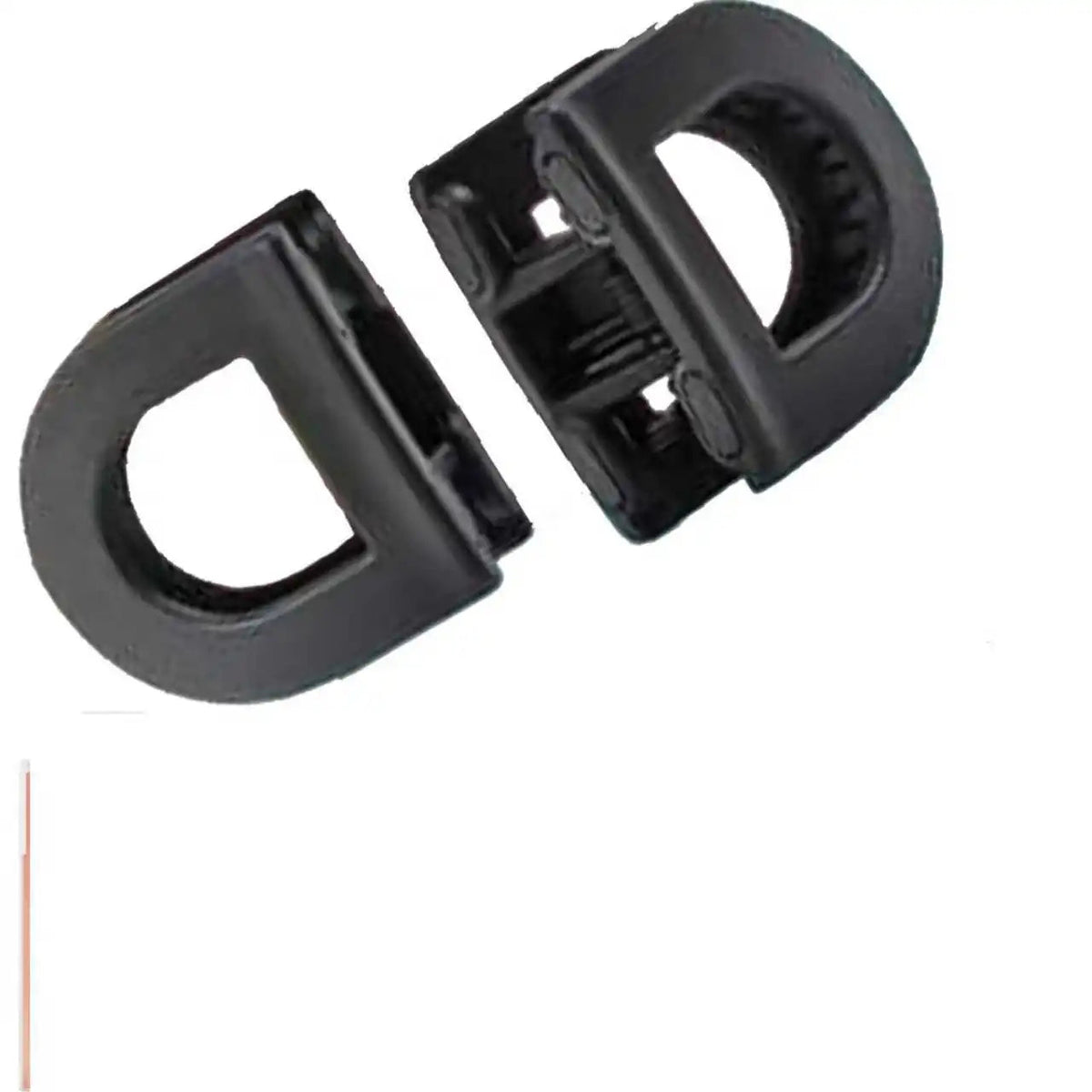 Black Belro Smart Magnetic Strong Hold Hairclip Set with sleek design and secure grip, ideal for styling and hair management.