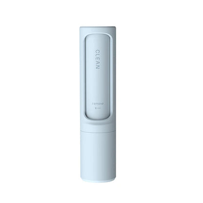 Blue Belro reusable lint roller and pet hair remover brush for home and outdoor use, effective on clothing and furniture.