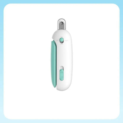 Blue Belro professional cat and dog nail clippers for grooming, featuring a durable design for safe pet nail trimming.