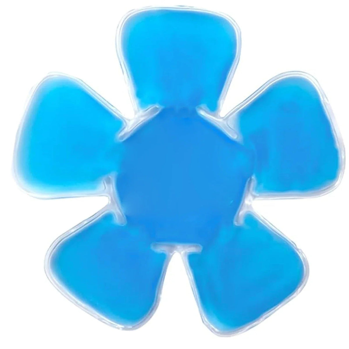 Blue Belro ice gel pack cooler for hats and helmets, used for first aid cooling and injury relief in health and beauty.