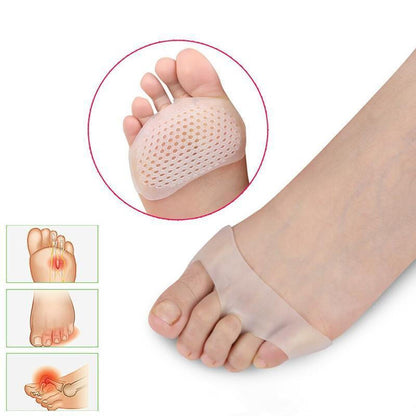 Pair of Belro breathable metatarsal pads in a set of two, designed to provide comfort and support for foot health.