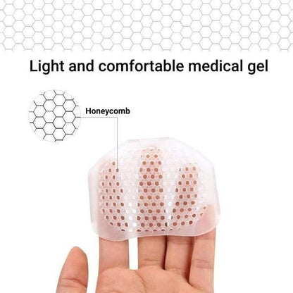 Set of 2 breathable Belro metatarsal pads for foot comfort and relief, shown in the image with soft, cushioned design.