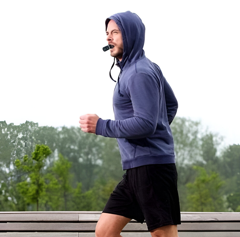 Belro breathing trainer for lung fitness with adjustable resistance, designed to strengthen respiratory muscles and reduce shortness of breath.