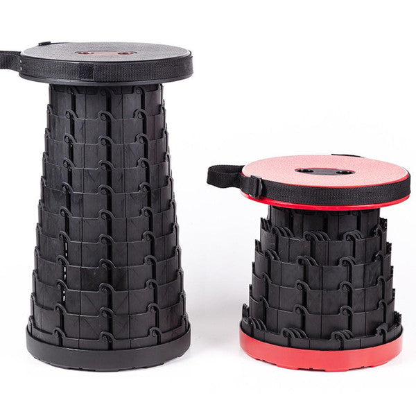 Belro ultra light retractable stool for home and garden, compact and portable furniture piece with a sleek design.