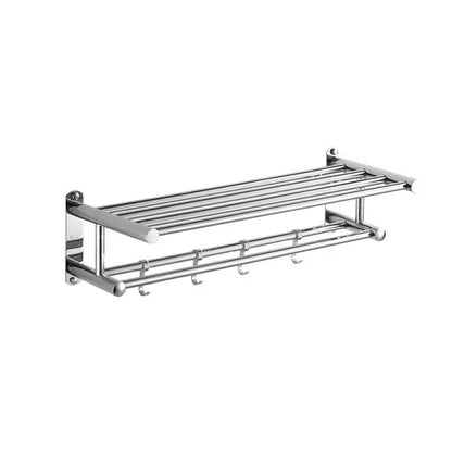 Modern Belro wall rack for bathroom and kitchen, space-saving wall-mounted storage with minimalist design for home organization.