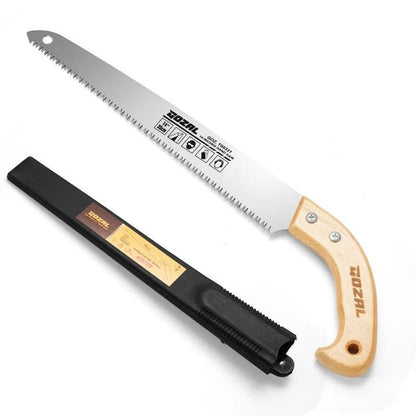Casavibeo hand pruning saw with sharp teeth and ergonomic handle for precise garden pruning and branch trimming.