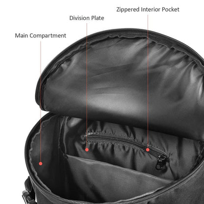 Belro fishing tackle backpack with multiple compartments, rod holders, and adjustable straps for organized angling trips.