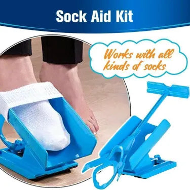 Belro compression sock aid kit for easy on and off, with adjustable straps and ergonomic design for comfortable dressing assistance.