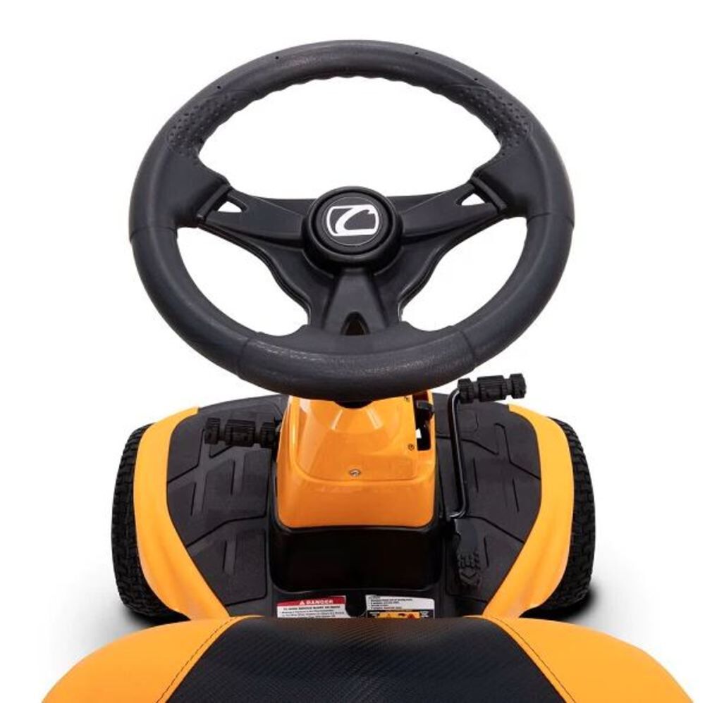Cub Cadet CC30H 30-inch riding lawn mower with 10.5 HP Briggs & Stratton engine and hydrostatic rear-wheel drive.