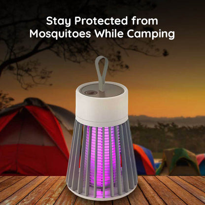 Belro portable USB rechargeable pest repellent lamp for outdoor use, ideal for camping and garden pest control.