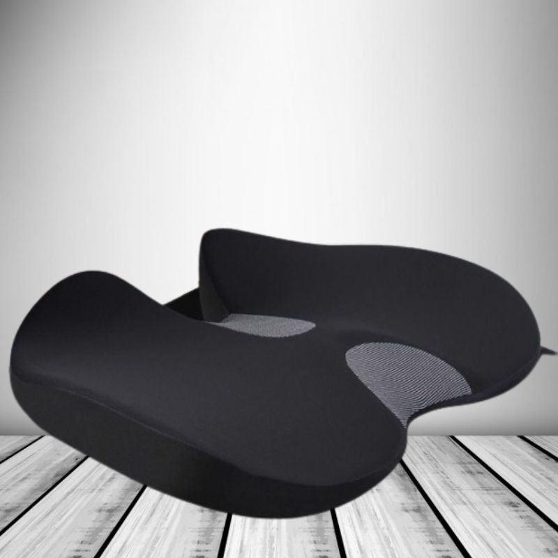 Belro ergonomic soft memory foam car seat cushion providing back support for comfortable driving and improved posture.