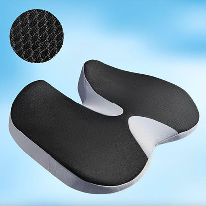 Belro ergonomic soft memory foam car seat cushion providing back support and comfort for health and beauty needs.