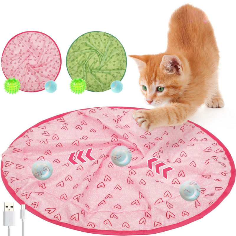 Belro interactive cat hunting toy with a smart ball, designed to entertain cats with engaging movement and playful features.