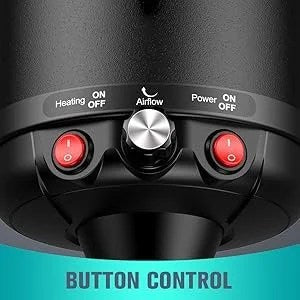 Casavibeo pet dryer with 5.2HP/3800W power, adjustable speed and temperature, featuring 3 nozzles for dog grooming and hair drying.
