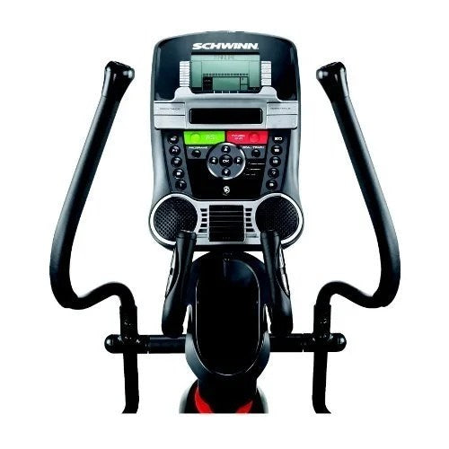 Casavibeo Schwinn 430 Elliptical machine with adjustable handles and digital display for low-impact cardio workouts.