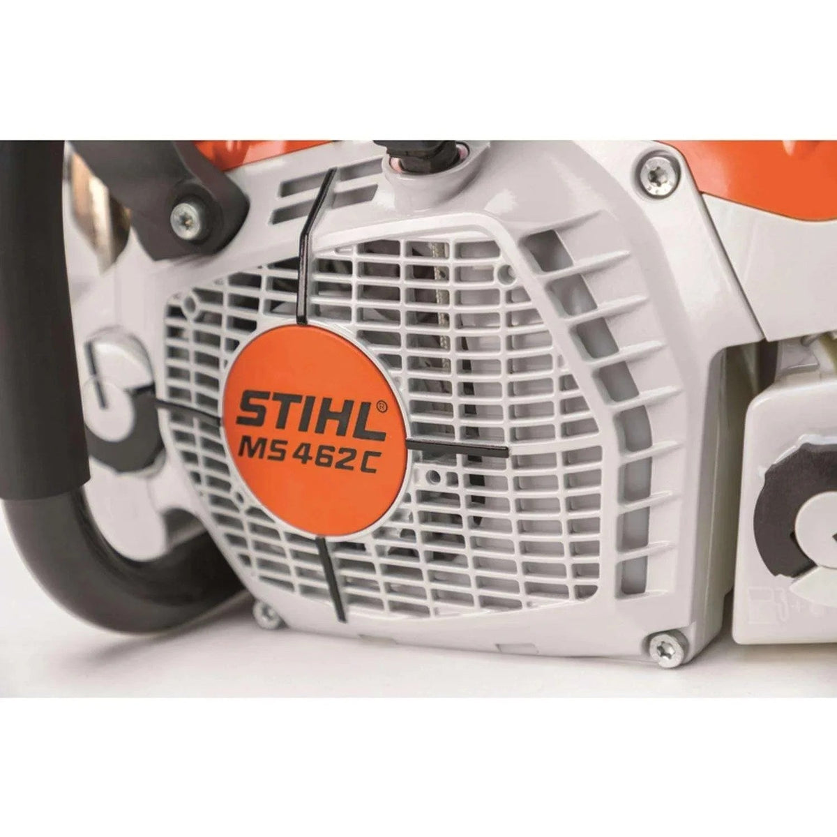 Stihl MS 462 R C-M gas chainsaw with a 25-inch bar and 72.2cc engine, featuring a professional-grade design and ergonomic handle.