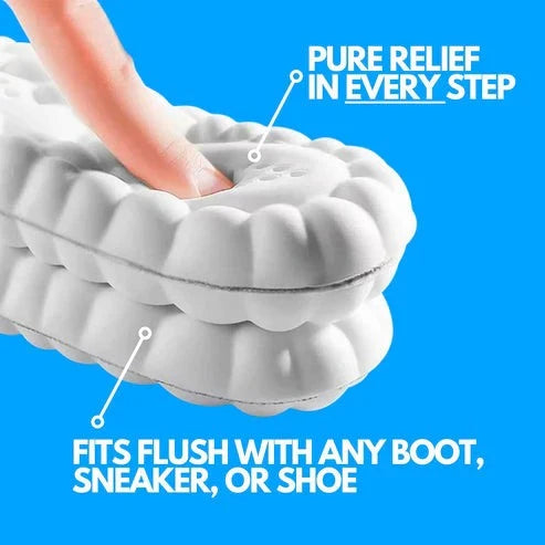 Belro Ultra Soft Insoles for comfort and support, featuring cloud-like cushioning for health and beauty footwear needs.