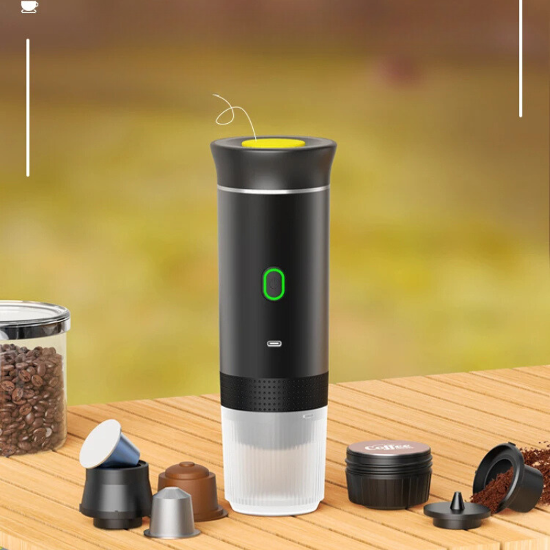 Belro portable coffee maker espresso machine for quick, easy brewing at home or on the go.