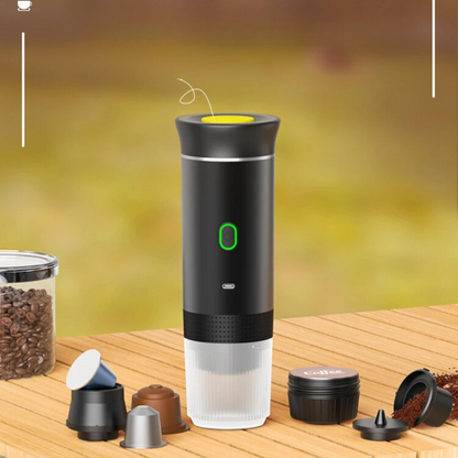 Belro portable coffee maker espresso machine for quick, easy brewing at home or on the go.