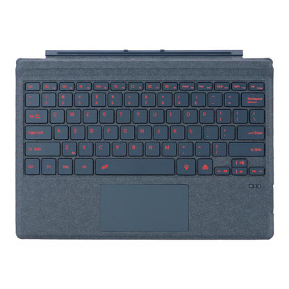 Colorful backlit Microsoft Surface Pro Bluetooth keyboard by GETDECO with slim magnetic design, suitable for Surface Pro 3 to 11.