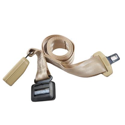 Cream Belro maternity seat belt extender designed for pregnant women, providing extra comfort and safety during travel.