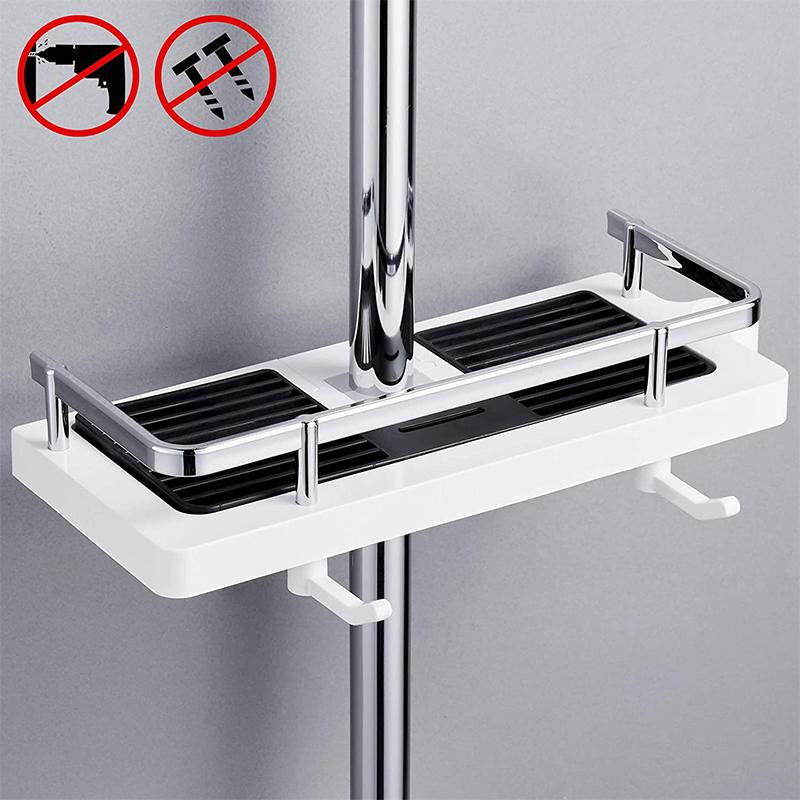 Belro shower caddy for no-drill installation, outdoor home and garden storage with durable design and easy setup.
