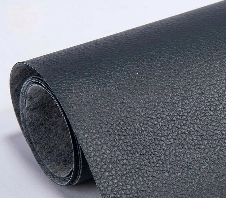 Belro self-adhesive leather refinisher for sofa repair, cuttable and suitable for men's clothing and furniture restoration.
