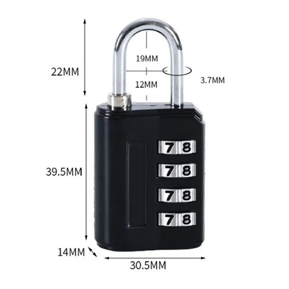 Belro luggage locks for outdoor travel security, featuring durable metal construction and key or combination access