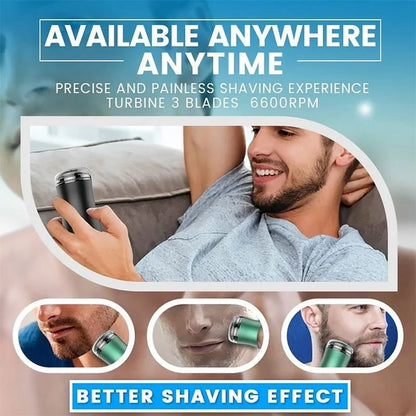 Belro pocket-sized washable electric razor for personal grooming, compact and easy to use for quick shave and trimming.