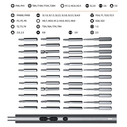 Belro electric screwdriver 120-in-1 set with various interchangeable bits and ergonomic handle, designed for versatile DIY and repair tasks.