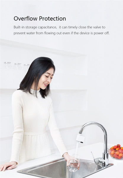 Belro Smart Faucet Infrared Motion Sensor for outdoor use, featuring touchless operation and sleek design.