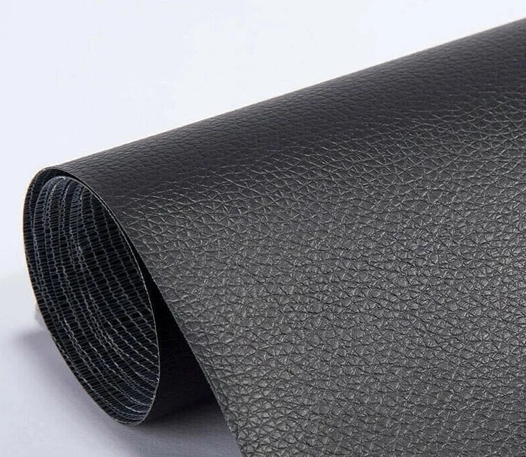 Belro self-adhesive leather refinish and repair patch for sofas, cuttable for custom furniture repair, suitable for men’s clothing.