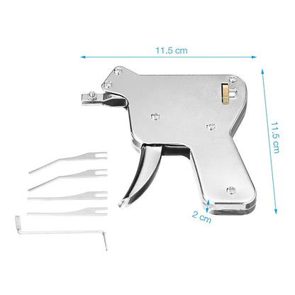 Belro Lock Pick Auto Extractor tool with metallic components, designed for locksmith and security hardware applications.