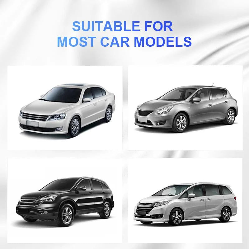Belro magnetic car anti-snow cover draped over a vehicle, designed to prevent snow buildup on cars in winter.